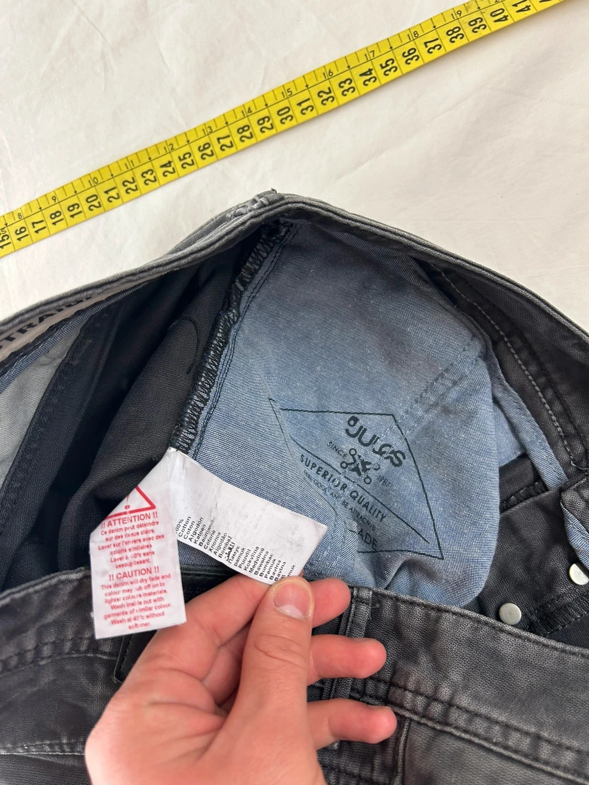Zwarte rechte jeans Jules w31 l34 – photo 15